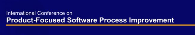 International Conference on Product-Focused Software Process Improvement